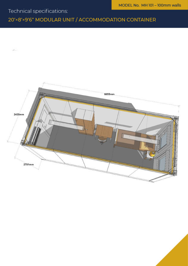 MH-101 Specification Sheet