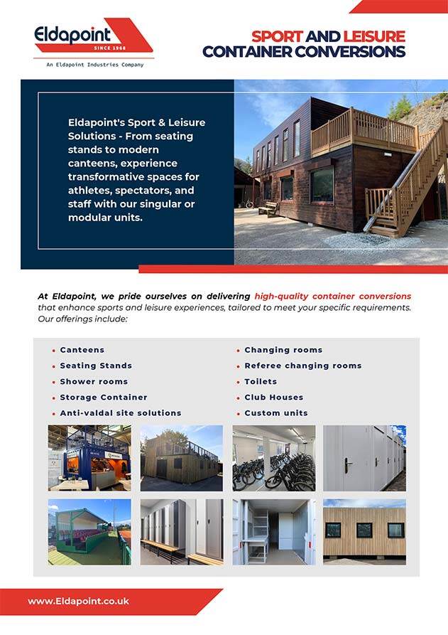 Sports & Leisure Container Conversion Specification Sheet